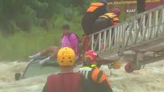 Strong thunderstorms caused flooding in San Antonio