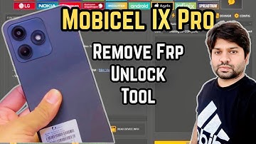 Mobicel IX Pro Erase Frp | Mobicel 1X Pro Remove Google Acc With Unlock Tool