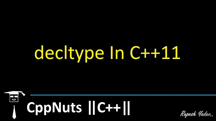 decltype In C++11