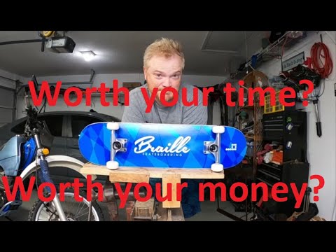 Braille skateboard worth