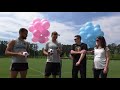 An Atlanta United baby gender reveal