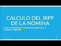 COMO CALCULAR IRPF NOMINA 1 de 5