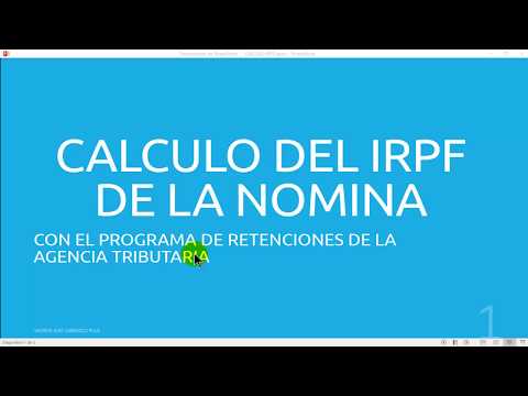 Vídeo: Com Es Calcula L’IRPF