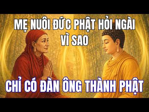 Tại Sao Chỉ Có Nam Giới Thành Phật? Mẹ Nuôi Của Đức Phật Đã Hỏi Ngài