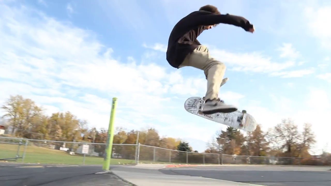 Morgan Cope Frontside Bigspin Heelflip Murray Bump