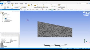 [Step 2]: Mesh - Compressible Flow through a Nozzle - Ansys Fluent Simulation
