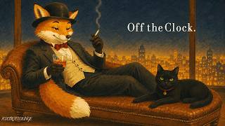 Off the Clock 🦊🐈‍⬛ Vintage Noir Jazz for Late Nights screenshot 5