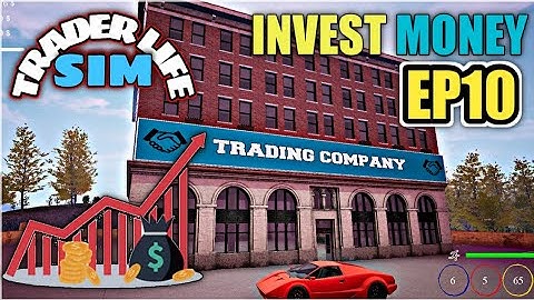 I INVEST MONEY IN TRADING COMPANY | TRADER LIFE SIM HINDI EP10 | Flynn Gamerz