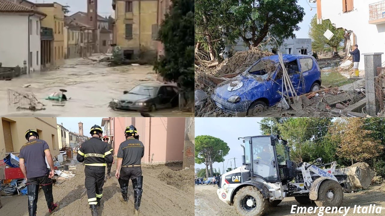 [4K] Alluvione a Traversara, Bagnacavallo (RA). Il video sul posto