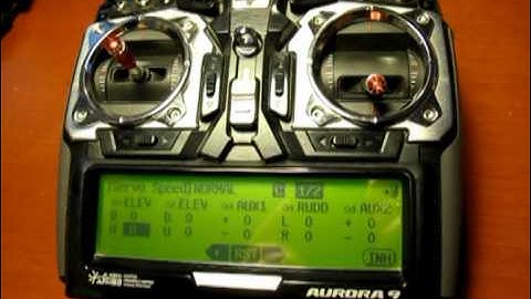 Hitec Aurora 9 když už se nedaří