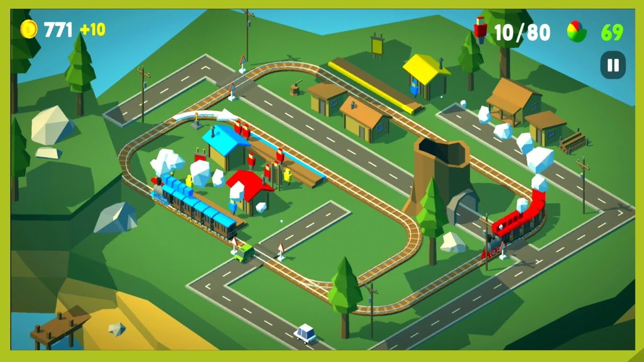 TRAFFIC ISLAND Level 33-Conduct This Train Simulator Part 31- Android Gameplay