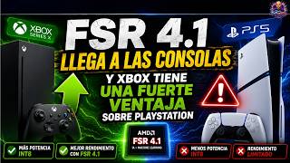 ¡FSR 4.1 cambia TODO! La brutal ventaja de XBOX sobre PS5 🤯