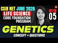 CSIR NET Life Sciences | CSIR NET Life Sciences Genetics Questions By Aashita Ma'am