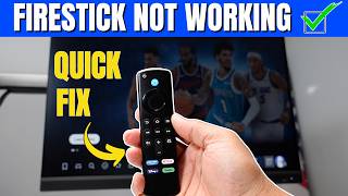 FireStick Not Working? Here's the Fix!