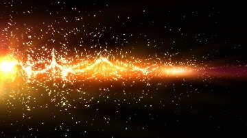 4K Golden Wavy Particles #MovingBackground #AAVFX #Backdrop