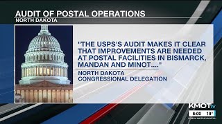 Audit released on BisMan/Minot post offices; more results pending