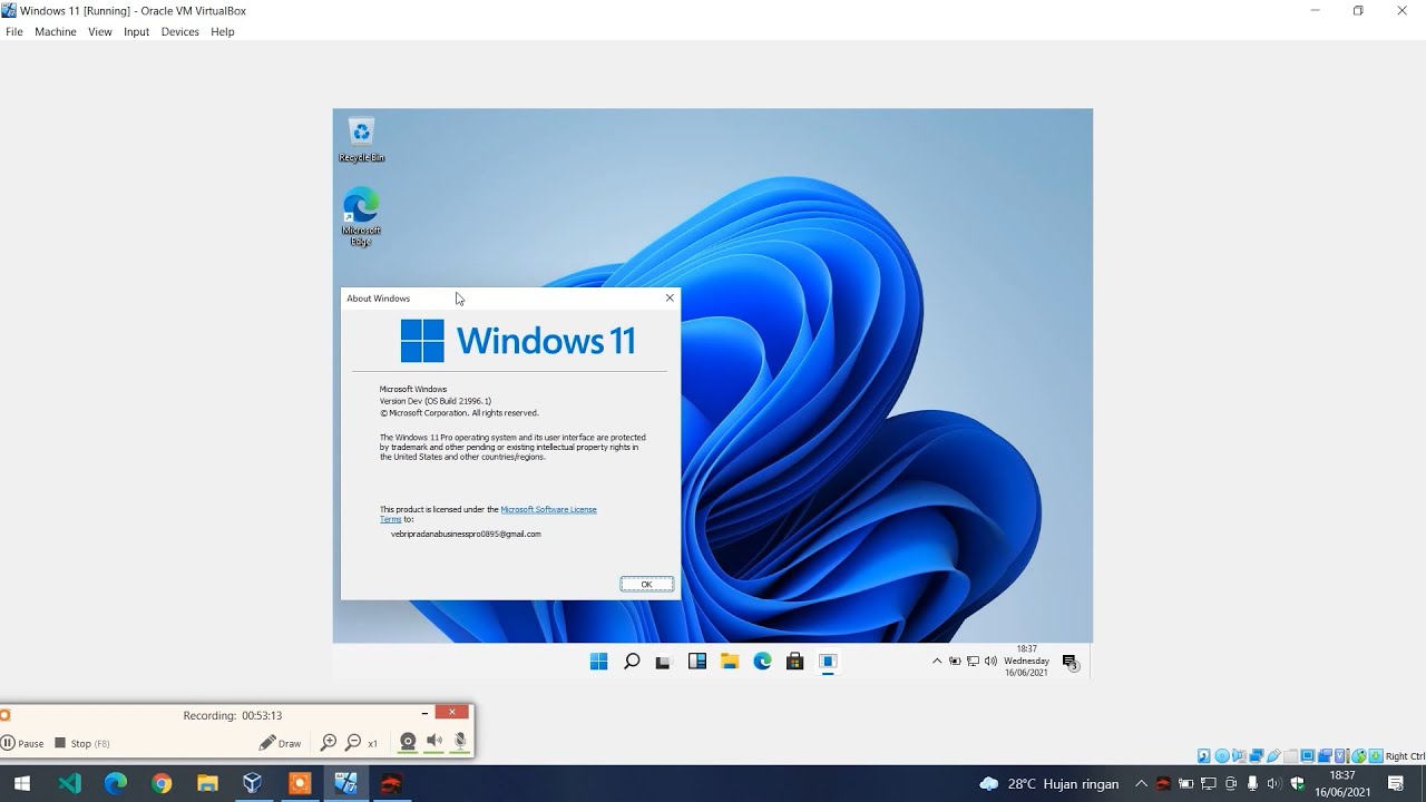 windows 11 on virtualbox windows 11 on virtualbox