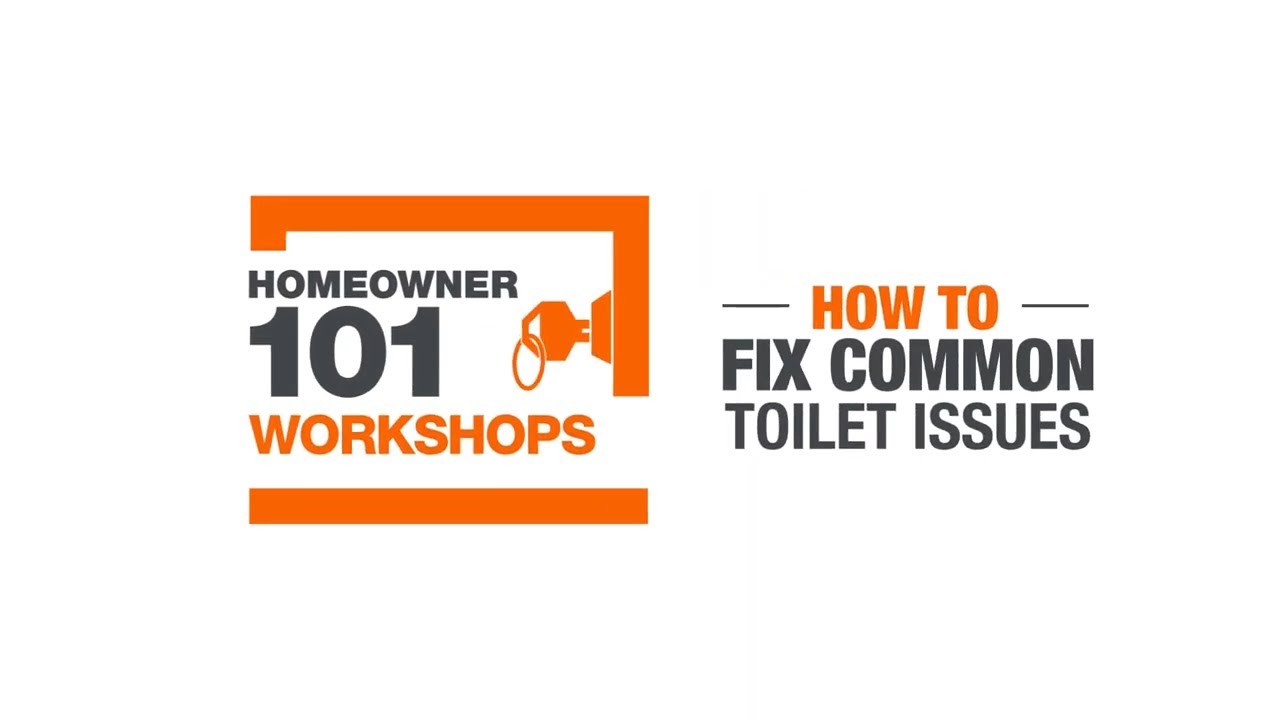 Common Toilet Problems You Can Easily Fix - The Home Depot