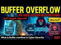 What is Buffer overflow in Cyber Security in Telugu