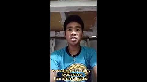 Video Output #2: Jiko Shoukai (Self Introduction)