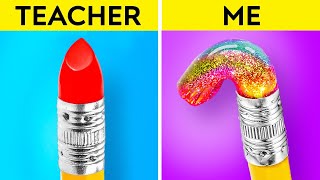 GENIUS SCHOOL HACKS! ✏️ DIY Ideas for Creative Students by 123GO! GOLD