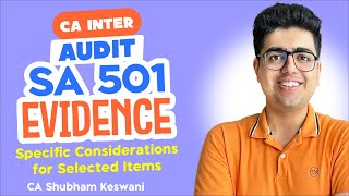 SA 501 Revision | CA Inter Audit May-24 | CA Shubham Keswani (AIR 8)
