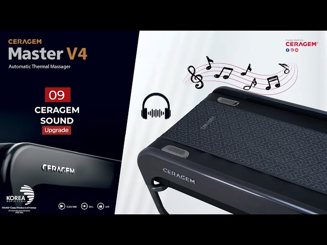 Ceragem Sound | Ceragem Master V4 | Core feature 9 class=