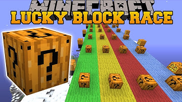 Minecraft: SPOOKAY HALLOWEEN LUCKY BLOCK RACE - Lucky Block Mod - Modded Mini-Game