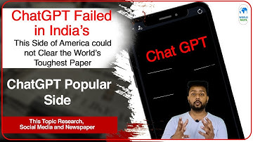 AI Chatbot ChatGPT Fails UPSC Prelims Exam by 30%