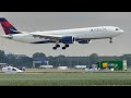 AIRBUS A330 DELTA AIR LINES MINNEAPOLIS TO AMSTERDAM LANDING SCHIPHOL AIRPORT N433DX #automobile
