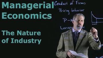 Managerial Economics: The Nature of Industry