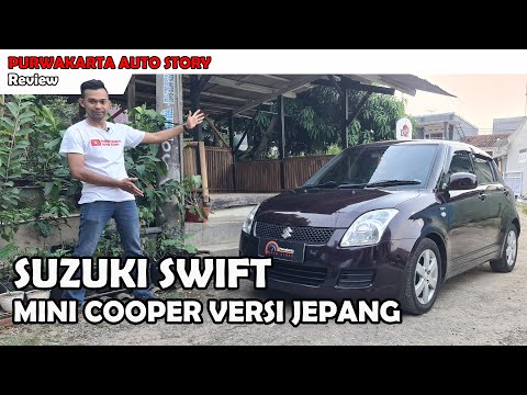 Review Suzuki Swift ST 2008 | Mini Cooper Versi Jepangnya | Design eksterior nya keren