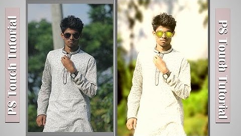 How to Change Background In PS Touch | Like Dslr Blur