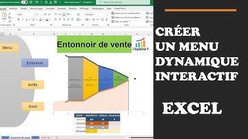 Créer un Menu dynamique et interactif sur Excel pour facilité la navigation entre vos feuilles