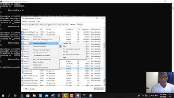 como administrar proceso en windows CMD