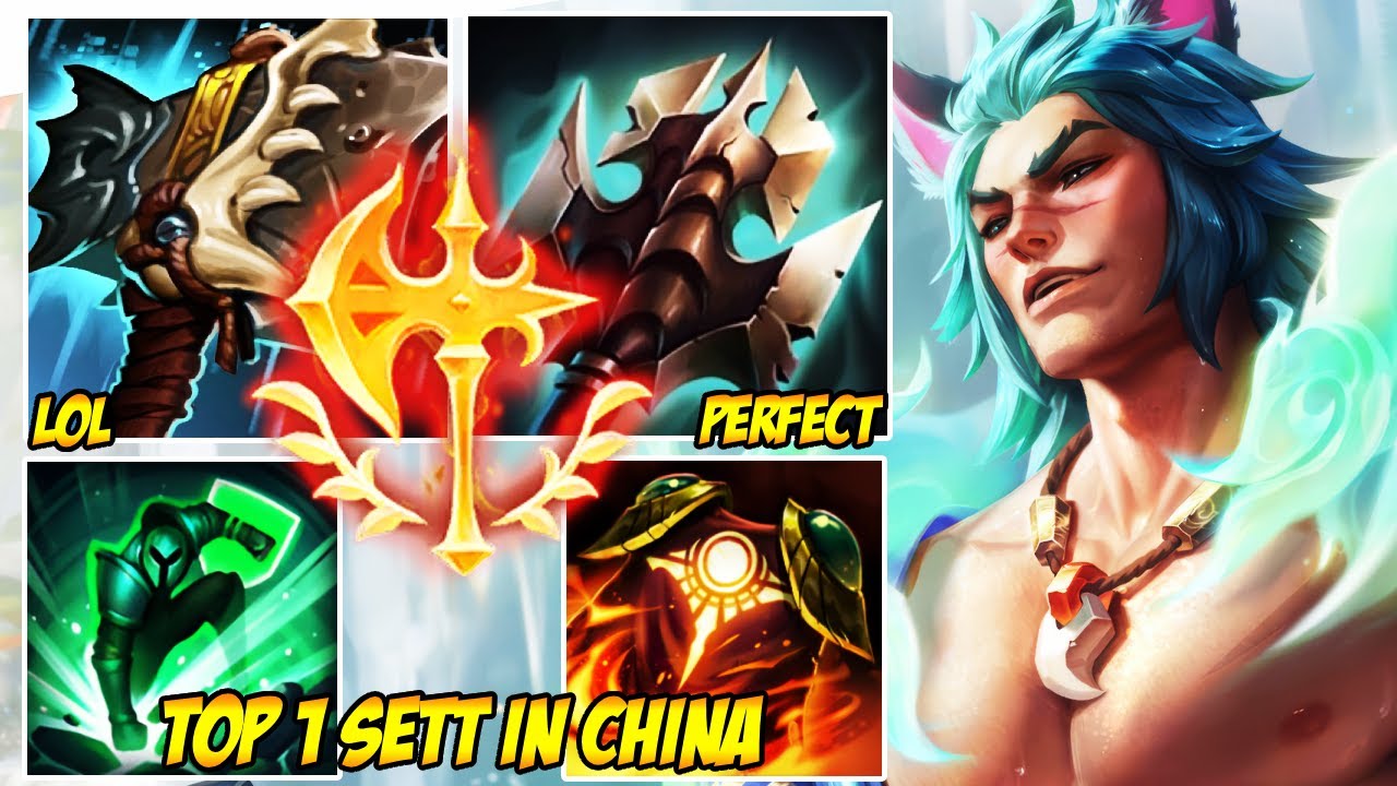 WILD RIFT CHINA TOP 1 SETT - HE ULTED ONE GUY AND KILLED THE WHOLE TEAM