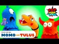 Momo and Tulus | My Loyal Pet | Funny Monster Cartoons | Pop Teen Toons
