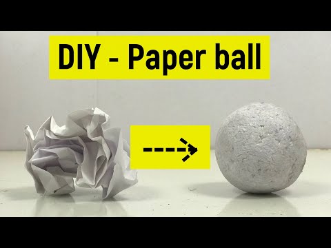 DIY Paper ball making | How to make paper balls at home | Paper balls for solar system project