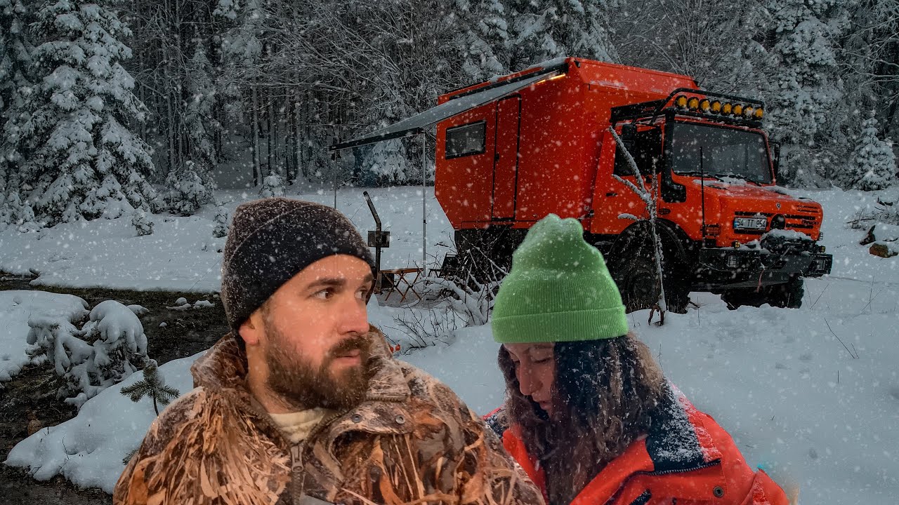 СНЕЖНЫЙ ЛАГЕРЬ В МАЕ | ВСЕ МОРОЗ!