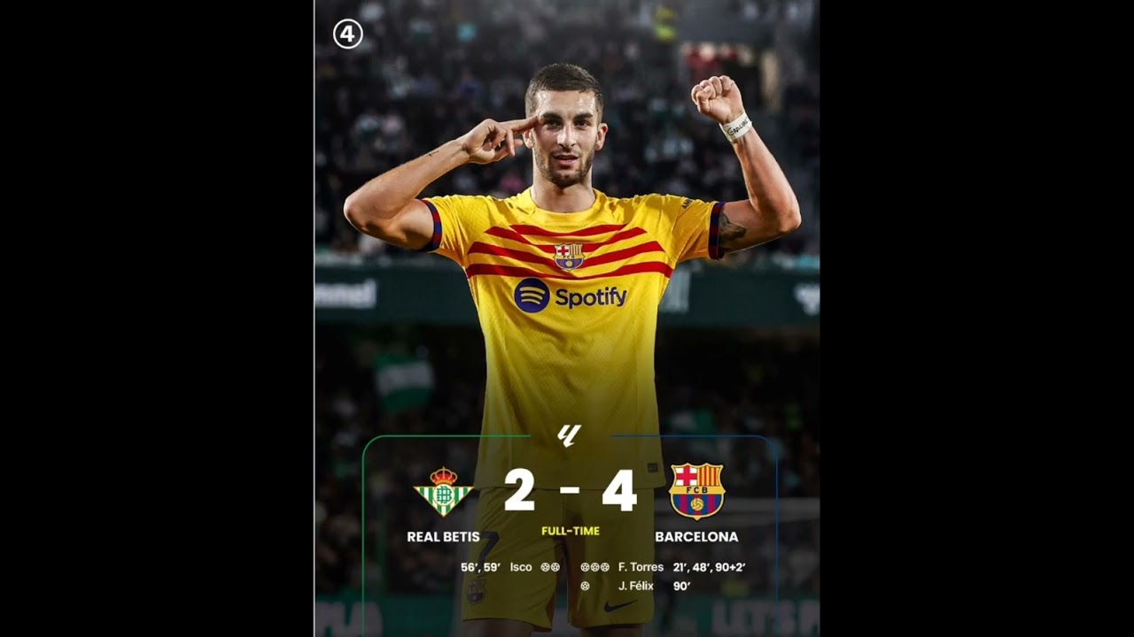 Real betis vs Barcelona☠️💀