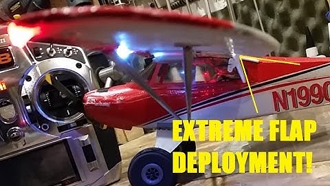 Horizon Hobby - Carbon Cub SS UMX - Extreme Flap Deployment Mod