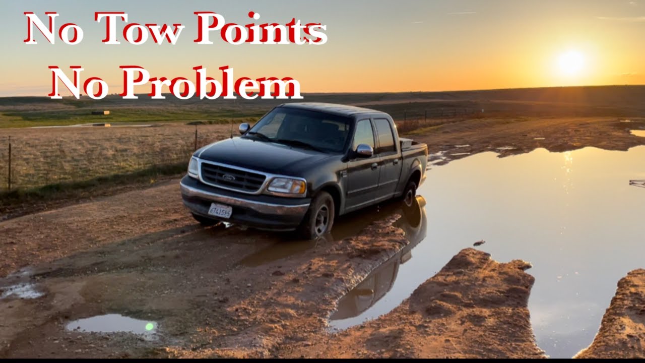 How To Tow A Car Without Tow Hooks