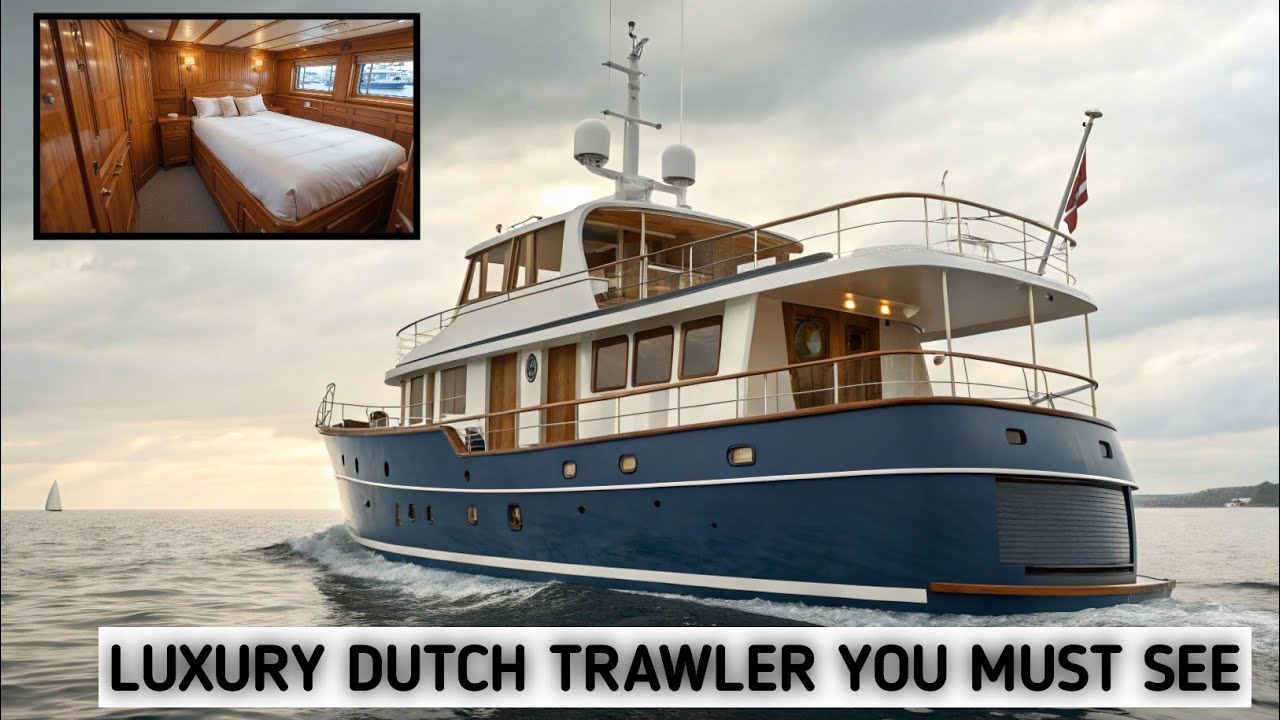 THE MOST LUXURIOUS DUTCH TRAWLER EVER BUILT - YouTube