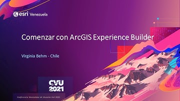 Comenzar con ArcGIS Experience Builder