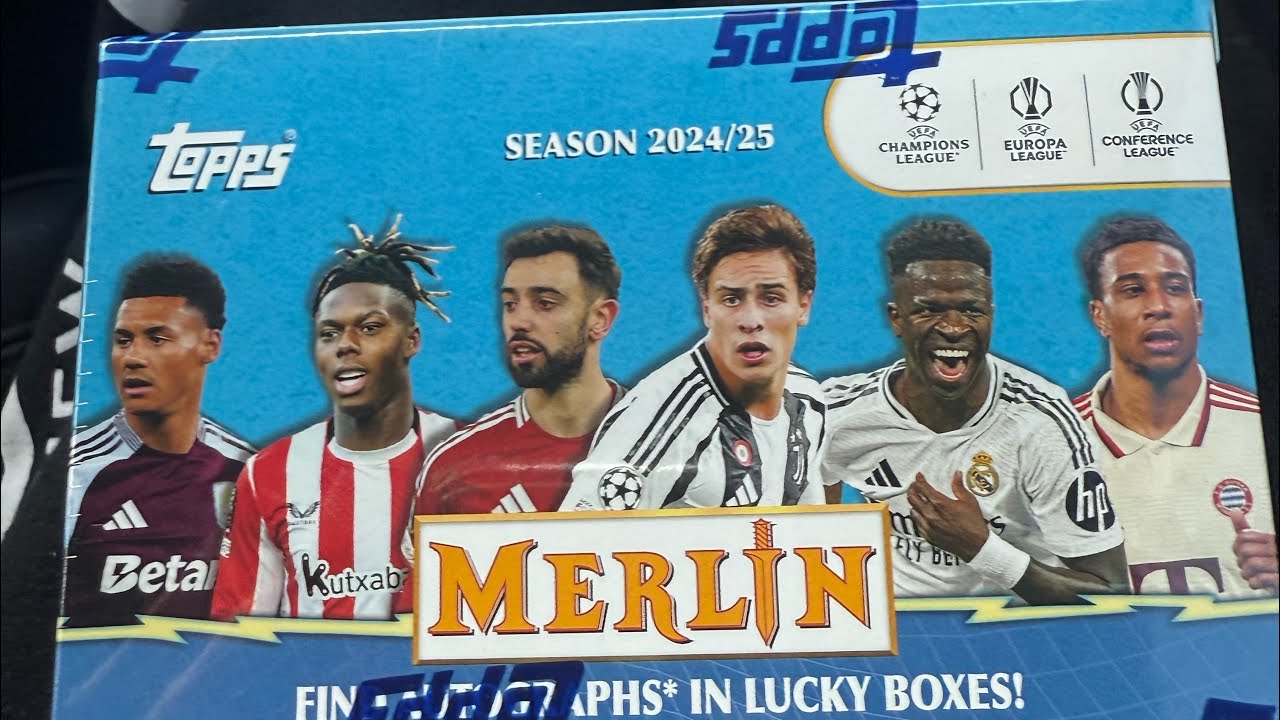 Topps Merlin 24/25 Blaster first look!