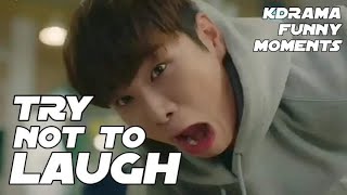 Kdrama try not to laugh / Kdrama funny moments