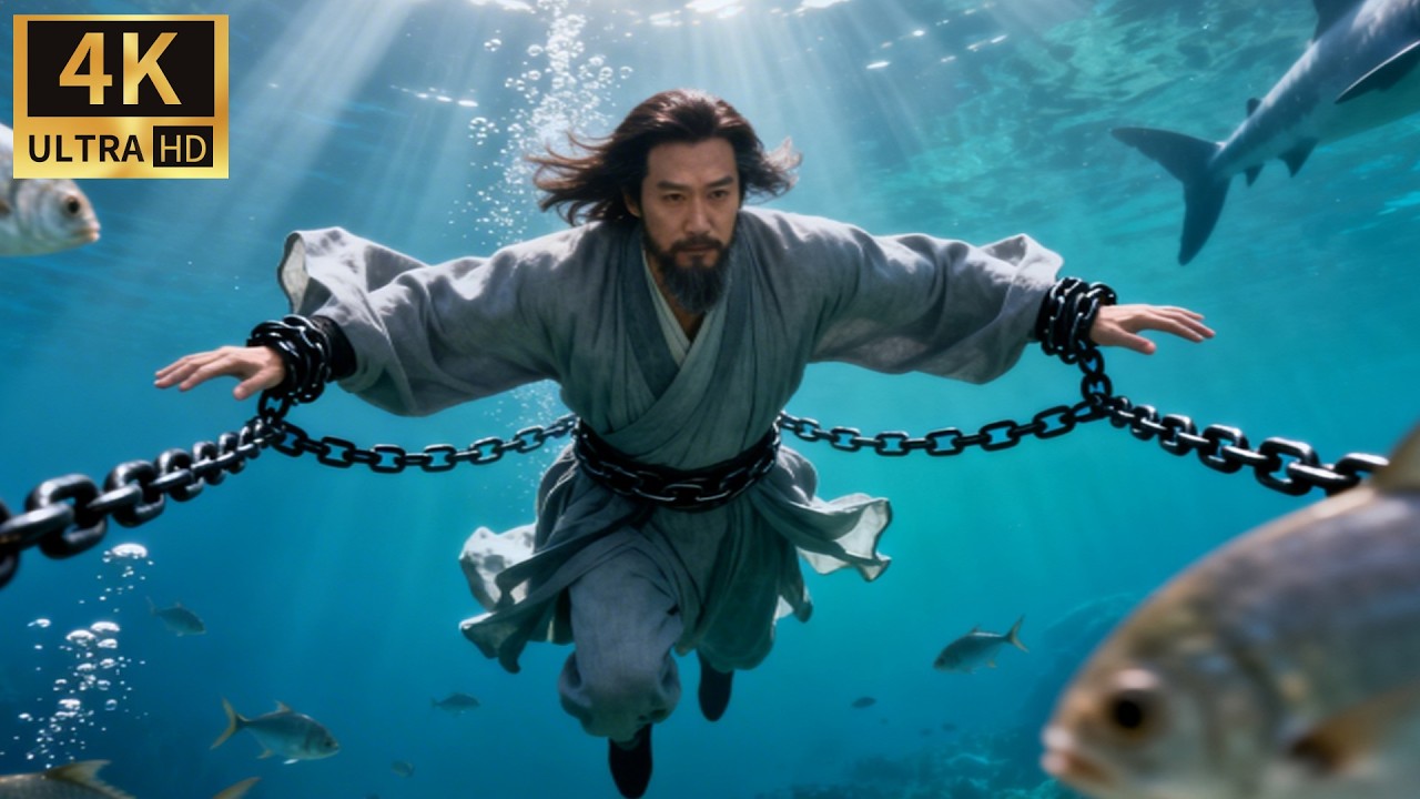 【雪中悍刀行】水下驚魂，老黃硬剛湖底老怪  #雪中悍刀行