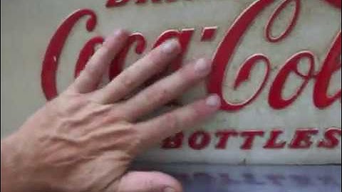 1950s Original Coca-Cola Vendo V-80 Coke Machine, Cools Great...Looks Good--For Sale