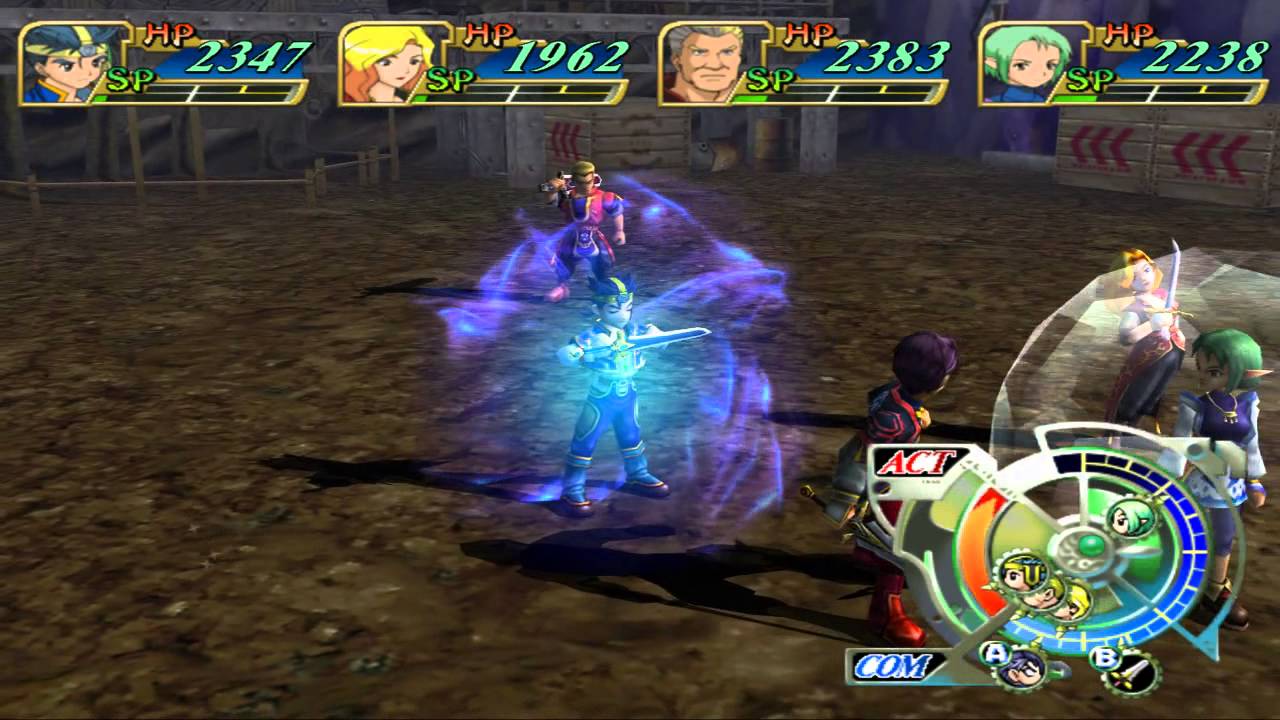 Grandia Xtreme — Battle Kroitz (No Damage)