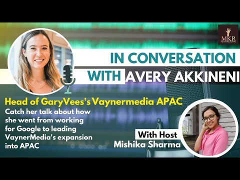 In Conversation With Avery Akkineni , Head of Gary Vee ...